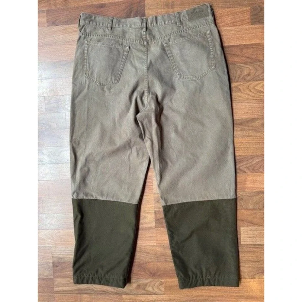 Cabelas‎ Pants Mens 42 REG Green Upland Traditions Hunting Briar Brush Outdoor